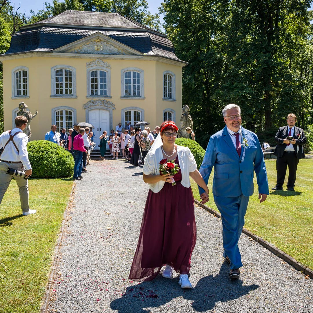Wir gratulieren Michael und Janet zur Hochzeit!